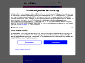 'axelspringer.com' screenshot