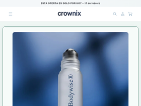 Crownix homepage screenshot