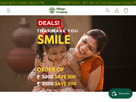 villagecompanystore.com homepage screenshot