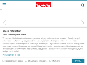 'makita.pl' screenshot
