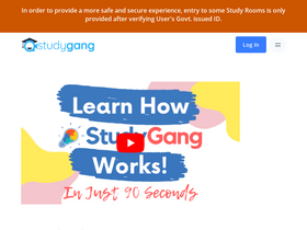 'studygang.app' screenshot