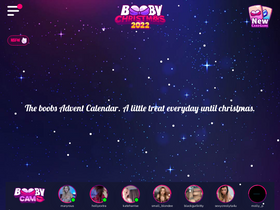 'boobychristmas.com' screenshot