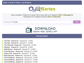 'o2tvseries1.com' screenshot