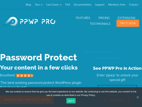 'passwordprotectwp.com' screenshot