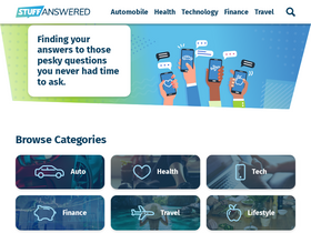 'stuffanswered.com' screenshot