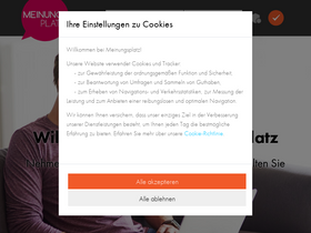 'meinungsplatz.de' screenshot