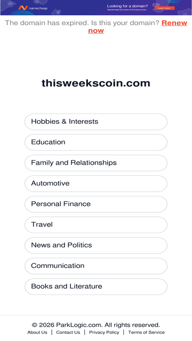 thisweekscoin.com
