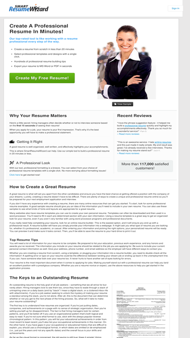 smartresumewizard.com