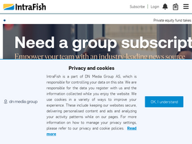 'intrafish.com' screenshot