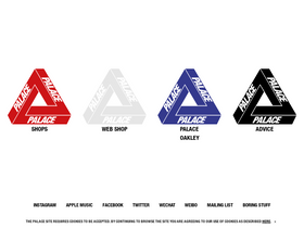 'palaceskateboards.com' screenshot