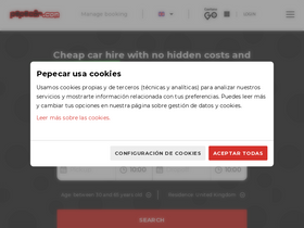 'pepecar.com' screenshot