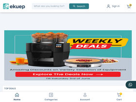 'ekuep.com' screenshot