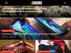 'zshare.net' screenshot