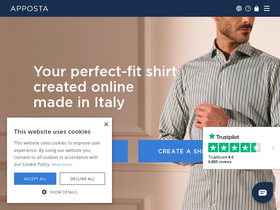 'apposta.com' screenshot