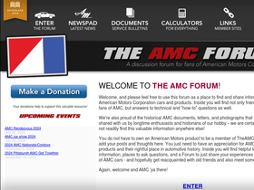 'theamcforum.com' screenshot