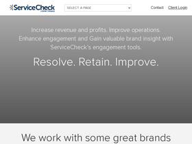 'servicecheck.net' screenshot