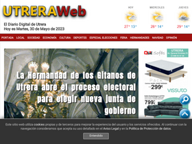 'utreraweb.com' screenshot