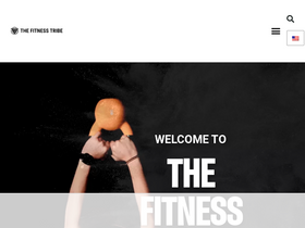 'thefitnesstribe.com' screenshot