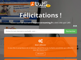 'espace-streaming.fr' screenshot