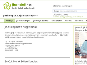 'jinekoloji.net' screenshot