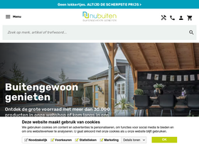'nubuiten.be' screenshot