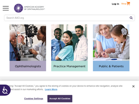 'aao.org' screenshot