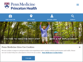 'princetonhcs.org' screenshot