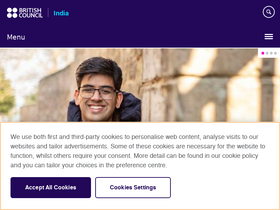 'britishcouncil.in' screenshot