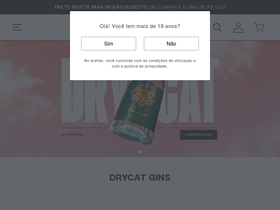 drycat.com.br homepage screenshot