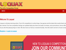 'loquax.co.uk' screenshot