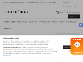 'moremoi.com' screenshot