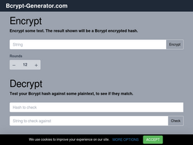 'bcrypt-generator.com' screenshot