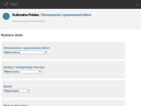 'klp.pl' screenshot