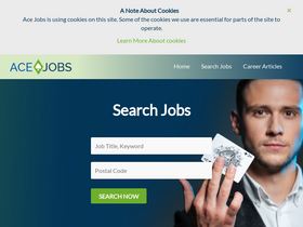 'acejobs.net' screenshot