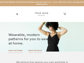 'truebias.com' screenshot