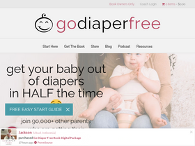 'godiaperfree.com' screenshot