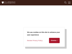 'stlawu.edu' screenshot