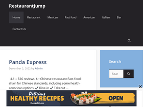 'restaurantjump.com' screenshot