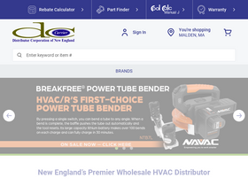 'dcne.com' screenshot