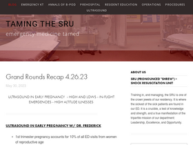 'tamingthesru.com' screenshot