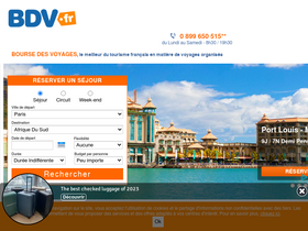 'bourse-des-voyages.com' screenshot