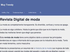 'muy-trendy.com' screenshot