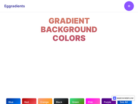 'eggradients.com' screenshot