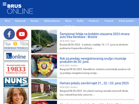 'brusonline.com' screenshot