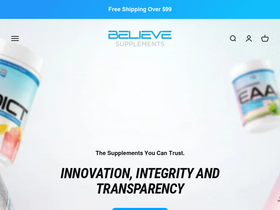 Believe USA website screenshot
