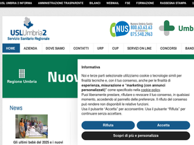'uslumbria2.it' screenshot