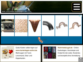'lenormand-kartenlegen.net' screenshot