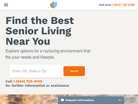'seniorhomes.com' screenshot