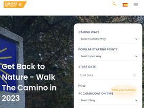 'caminoways.com' screenshot