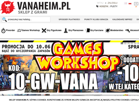'vanaheim.pl' screenshot